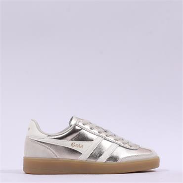 Gola Viper Metallic Gumsole Trainer - Gold Metallic